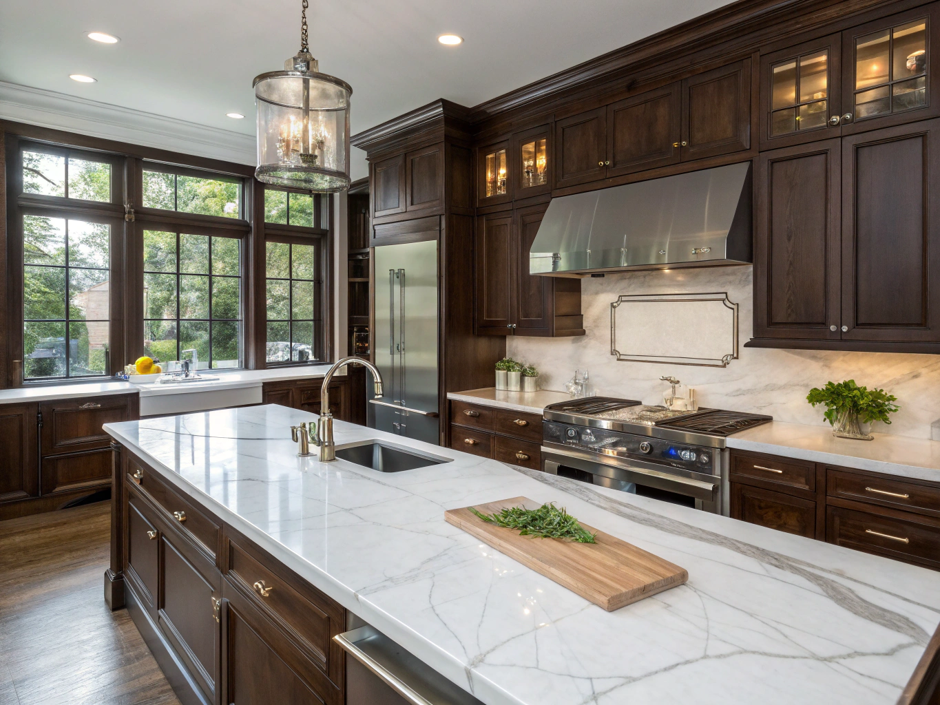 Example design concept illustration, kitchen remodel, Roswell, GA